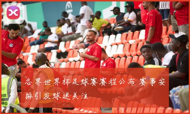 各界世界杯足球赛赛程公布 赛事安排引发球迷关注